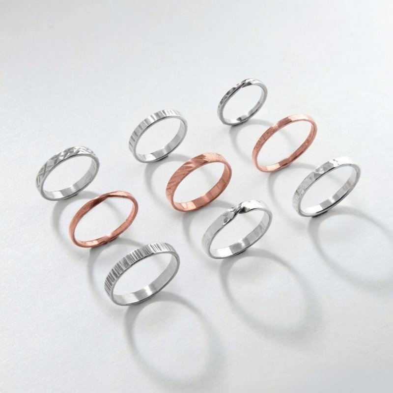 【严选金工】文化币手作 无隐藏收费 文化币 情侣戒指 中山  手环 - 金工/饰品 - 纯银 