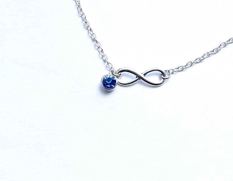 无限幸运手链/项链保色银链 - 手链/手环 - 其他金属 白色