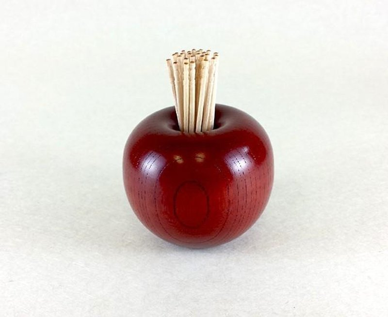 Apple kid small red - 调味罐/酱料瓶 - 木头 红色