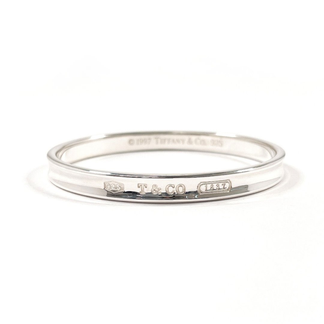 【日本直送．二手美品】蒂芙尼 TIFFANY&Co. 手镯 1837 Narrow 银925 饰品 - 手链/手环 - 纯银 银色