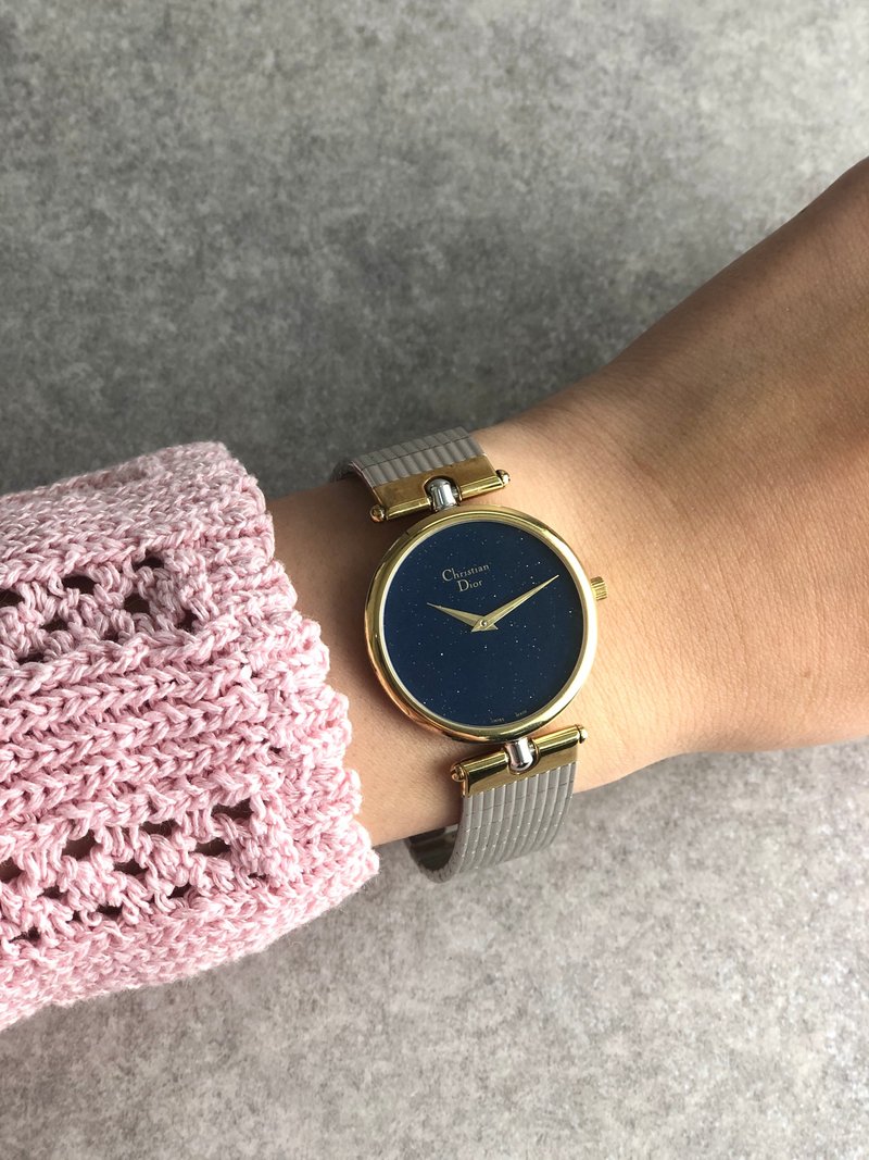 【日本直送 名牌中古包】Christian Dior クリスチャン ディオール 腕表 银×金 不锈钢 3026 4ckzkd - 女表 - 不锈钢 银色