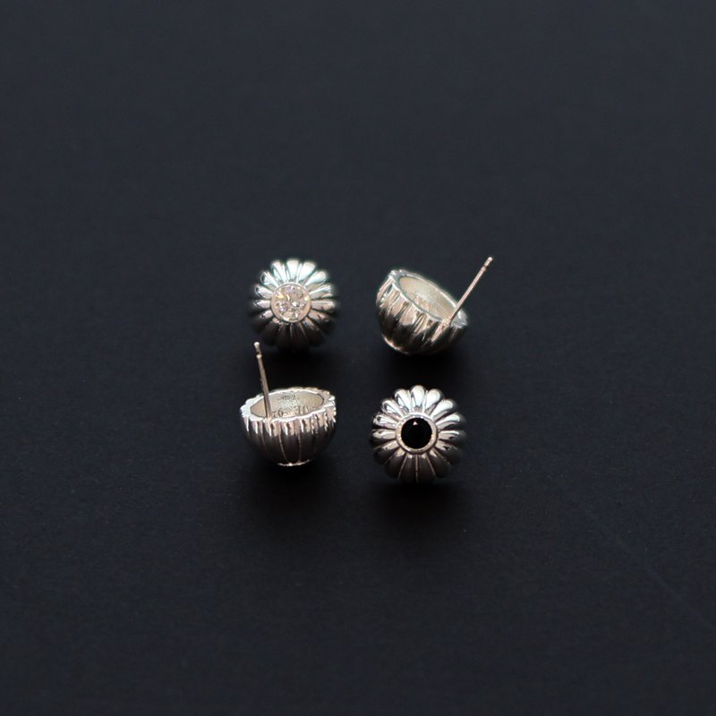 诺雷亚耳环 - 耳环/耳夹 - 纯银 