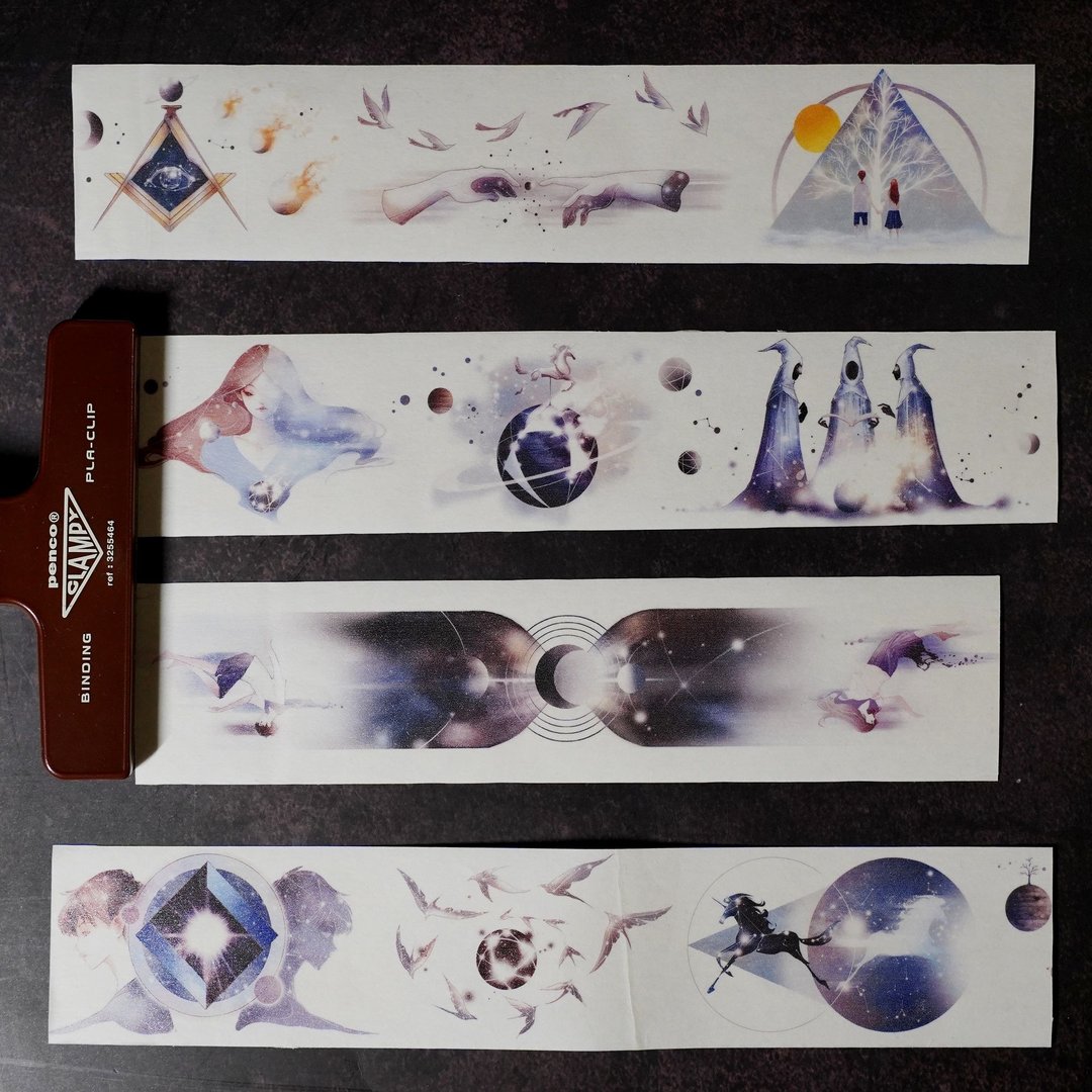 祈祷 轻复古元素 和纸胶带 - 纸胶带 - 纸 多色