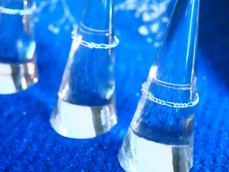 链环SV925 - 戒指 - 银 