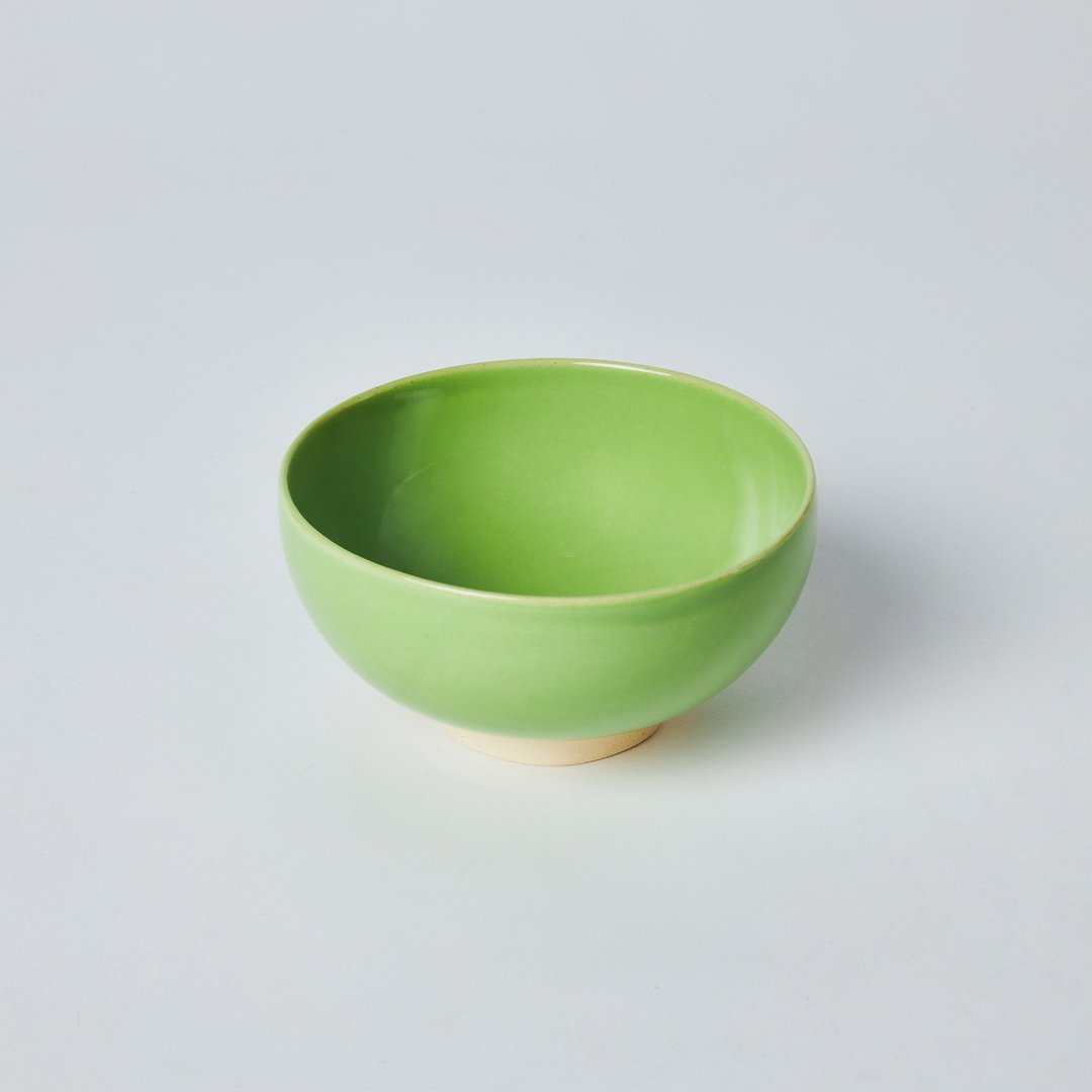 KOGA 许家陶器品 陶质圆形饭碗 (丹青) - 碗 - 陶 绿色