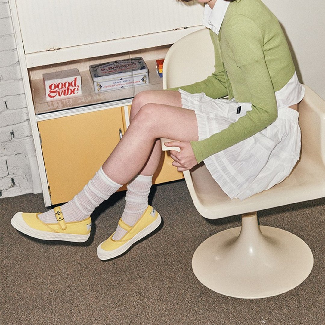 PRE-ORDER 韓國品牌 MACMOC Doongri 運動鞋 Yellow - 其他女款皮鞋 - 其他材质 