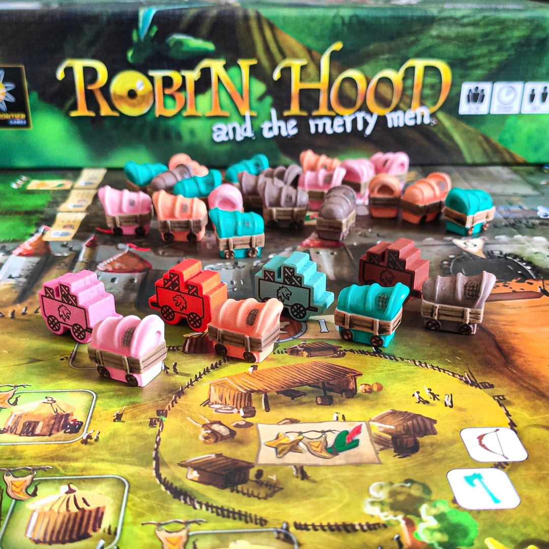 Deluxe Carts 代币与 Robin Hood 和 Merry Men 棋盘游戏兼容。 - 桌游/玩具 - 其他材质 