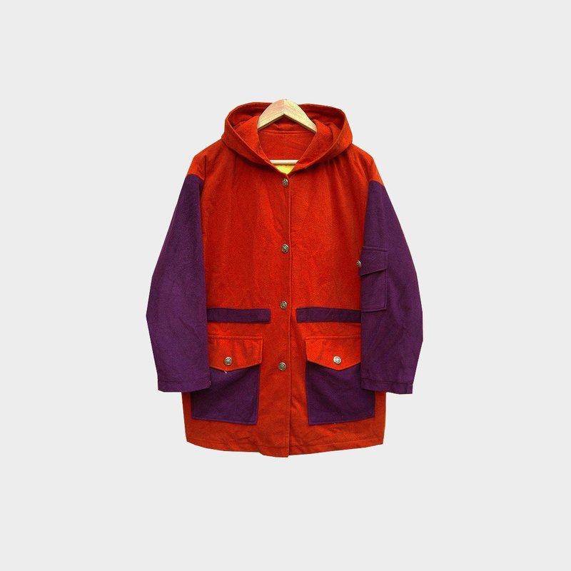 古着连帽外套 B64 - 女装休闲/机能外套 - 聚酯纤维 红色