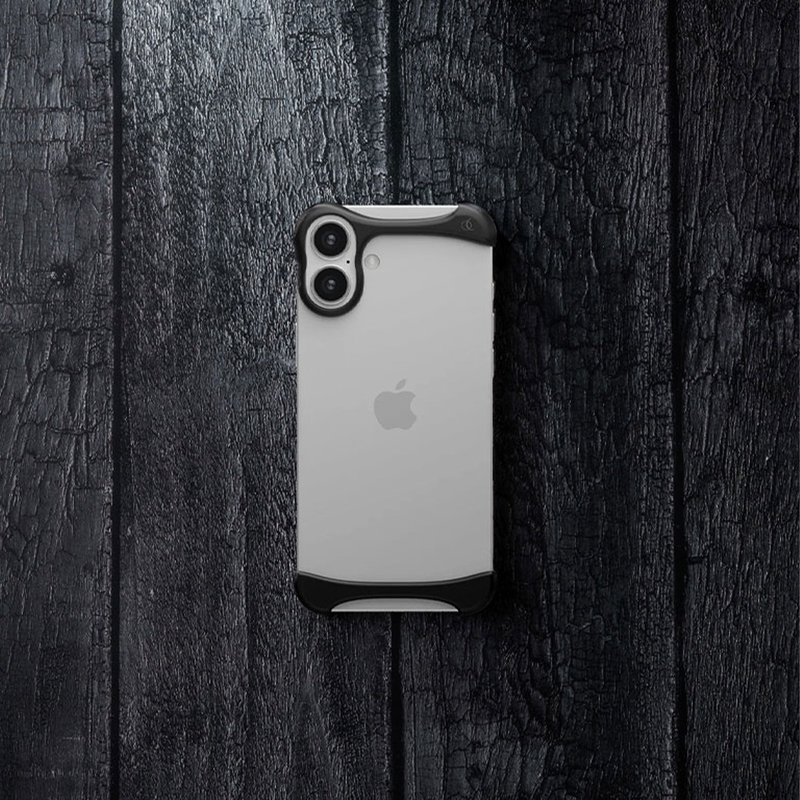 ARC | Arc Pulse iPhone 16 Plus 手机壳 消光黑 - 手机壳/手机套 - 铝合金 黑色