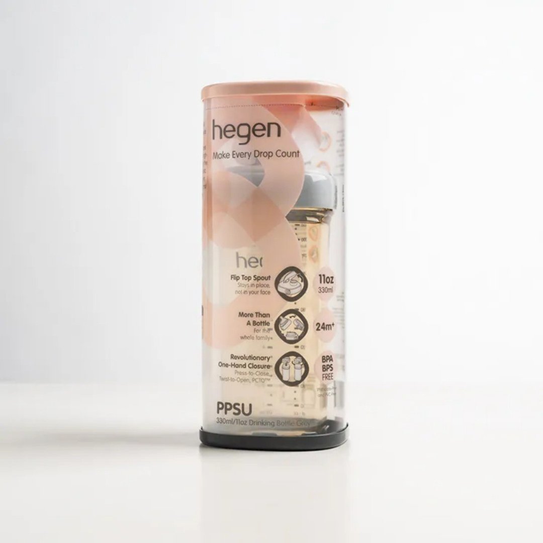 【hegen】金色奇迹PPSU多功能方圆型宽口水瓶 2.0 330ml - 其他 - 硅胶 