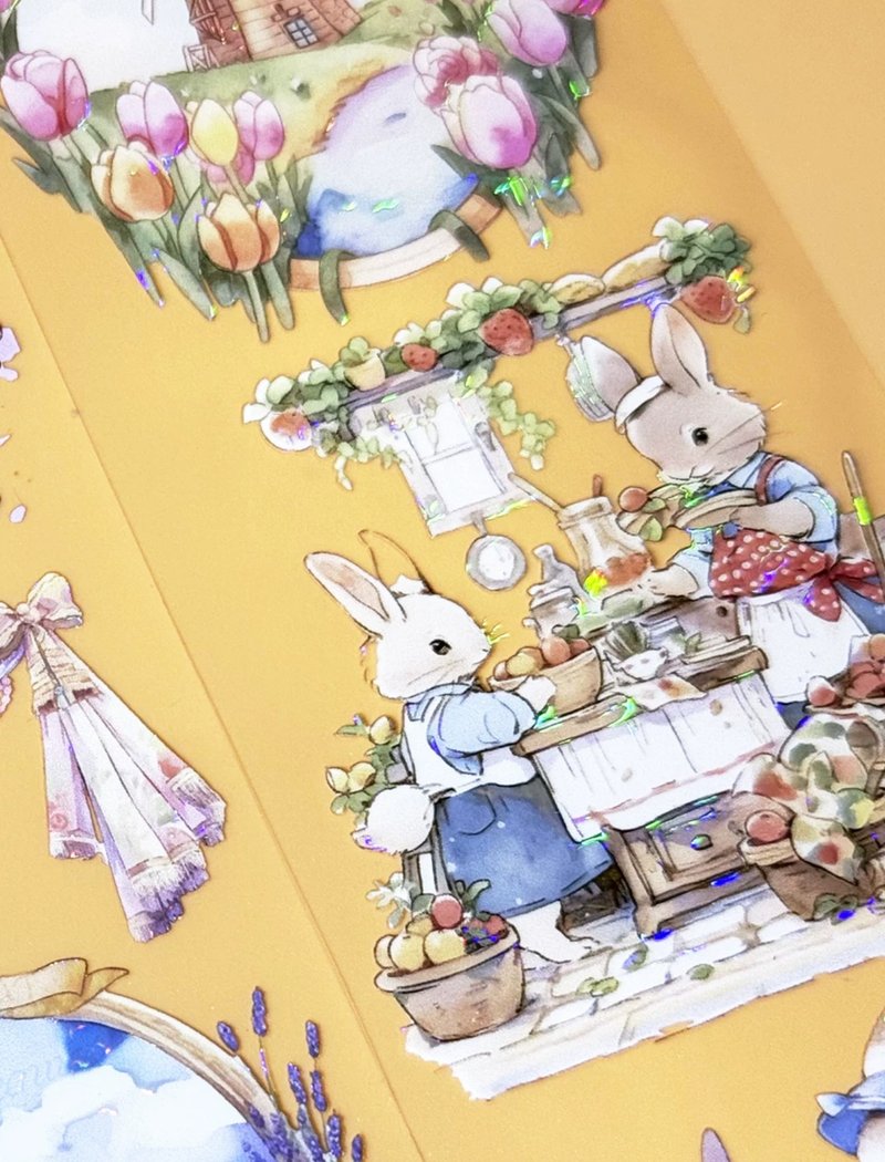 奇思妙妙屋 PET 纸胶带 贝壳光 - 纸胶带 - 其他材质 多色