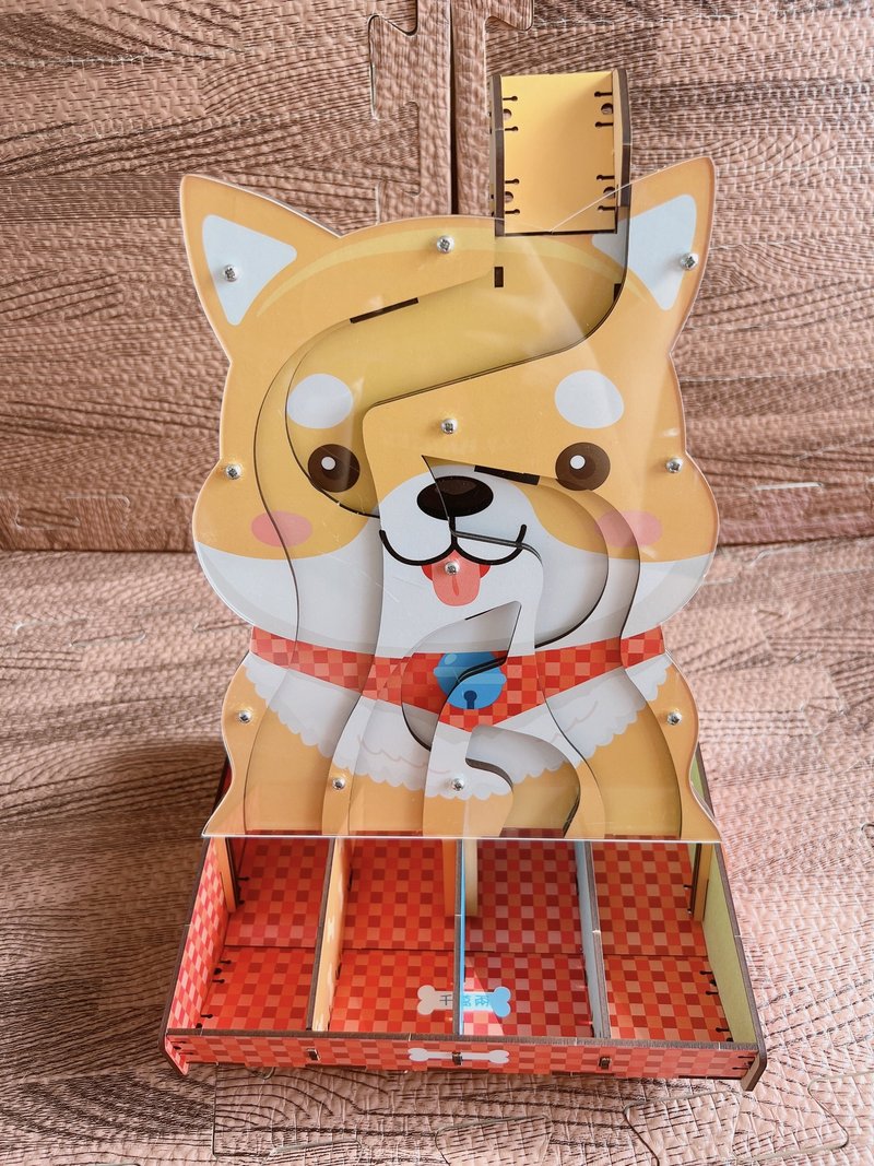 D款造型零钱分类存钱筒 DIY动手做/交换礼物/财犬/柴犬 - 储蓄罐 - 其他材质 多色