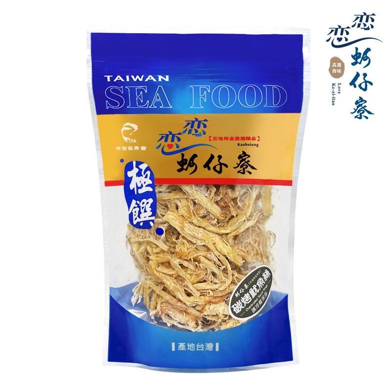 【恋恋蚵仔寮】碳烤鱿鱼丝 (120g/包) - 零食/点心 - 其他材质 多色