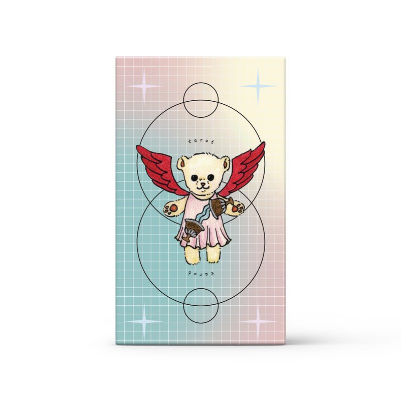 布偶熊迷你塔罗牌 - 桌游/玩具 - 纸 多色