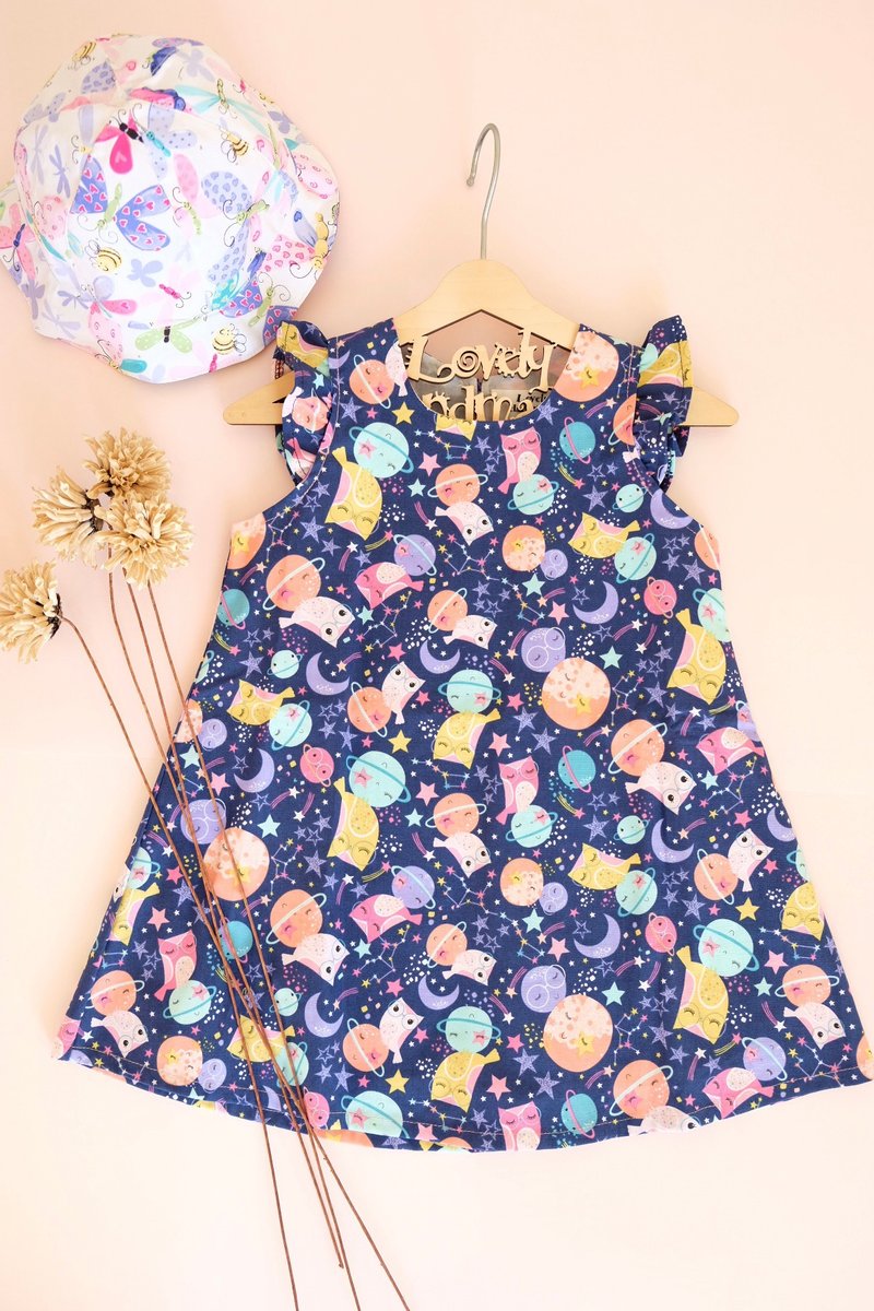 女童背心裙女孩连衣裙童装小朋友生日礼物 - 童装裙 - 棉．麻 多色