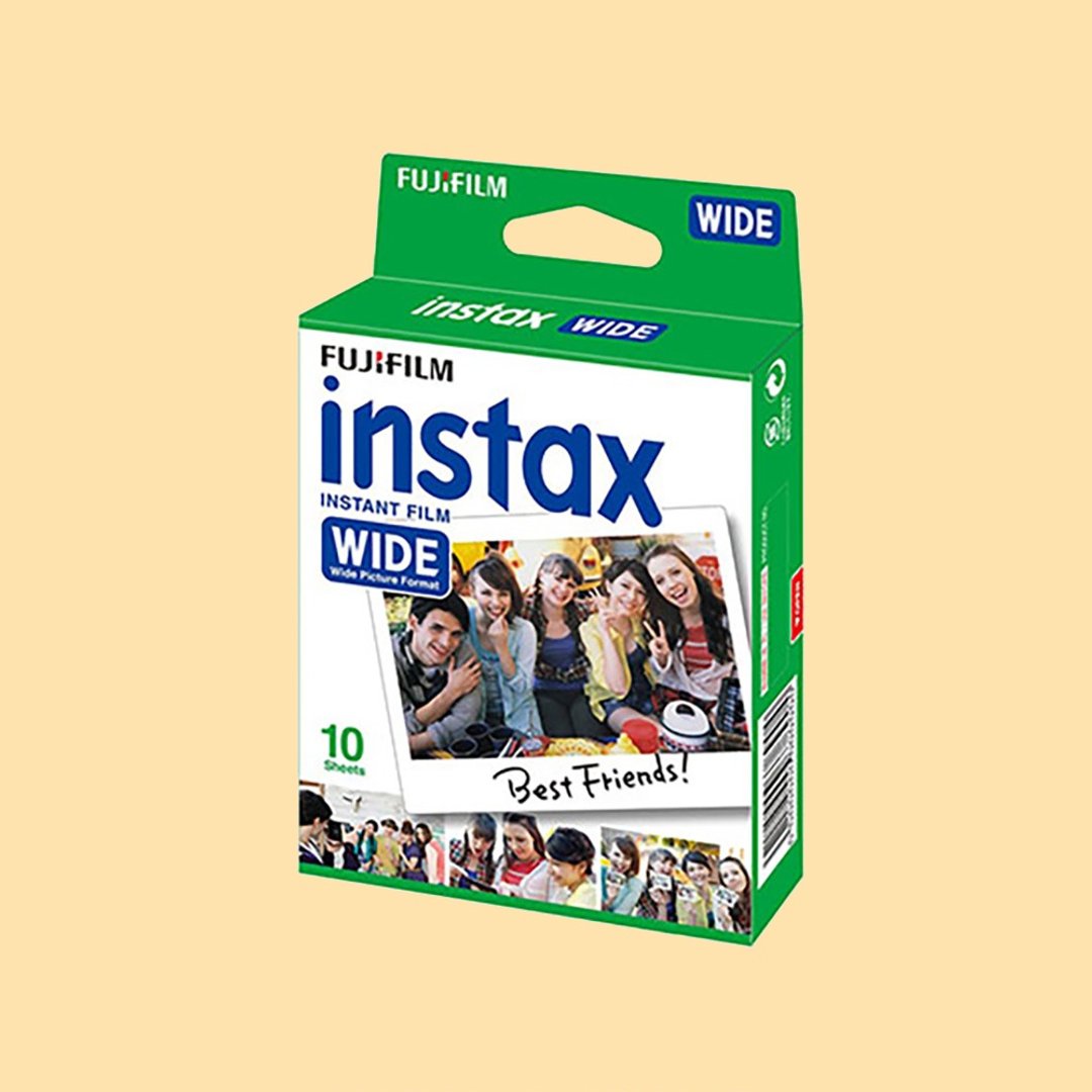 FUJIFILM 富士 instax WIDE 白边宽幅底片 1入 - 其他 - 纸 白色