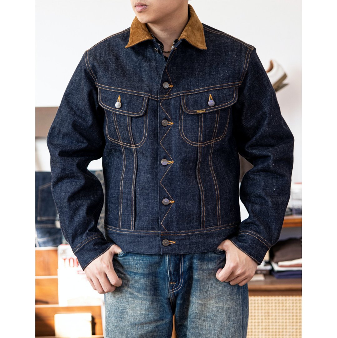 牛仔外套 18oz 风暴骑士 onewash 未脱浆处理 Storm Rider - 男装外套 - 其他材质 蓝色