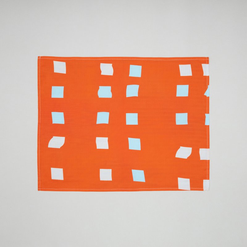 二重纱大茶巾 / 风筝红 - 厨房用具 - 棉．麻 红色