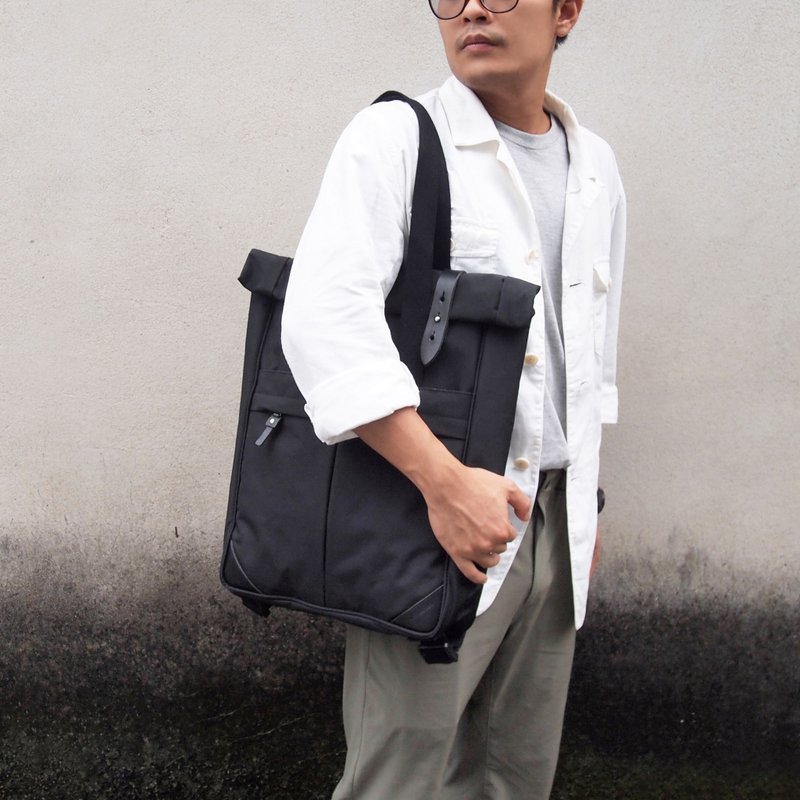 MERGE Backpack - Laptop Bag, Notebook, Sleeve, Case, Waterproof, Tote, Macbook - 电脑包 - 防水材质 黑色