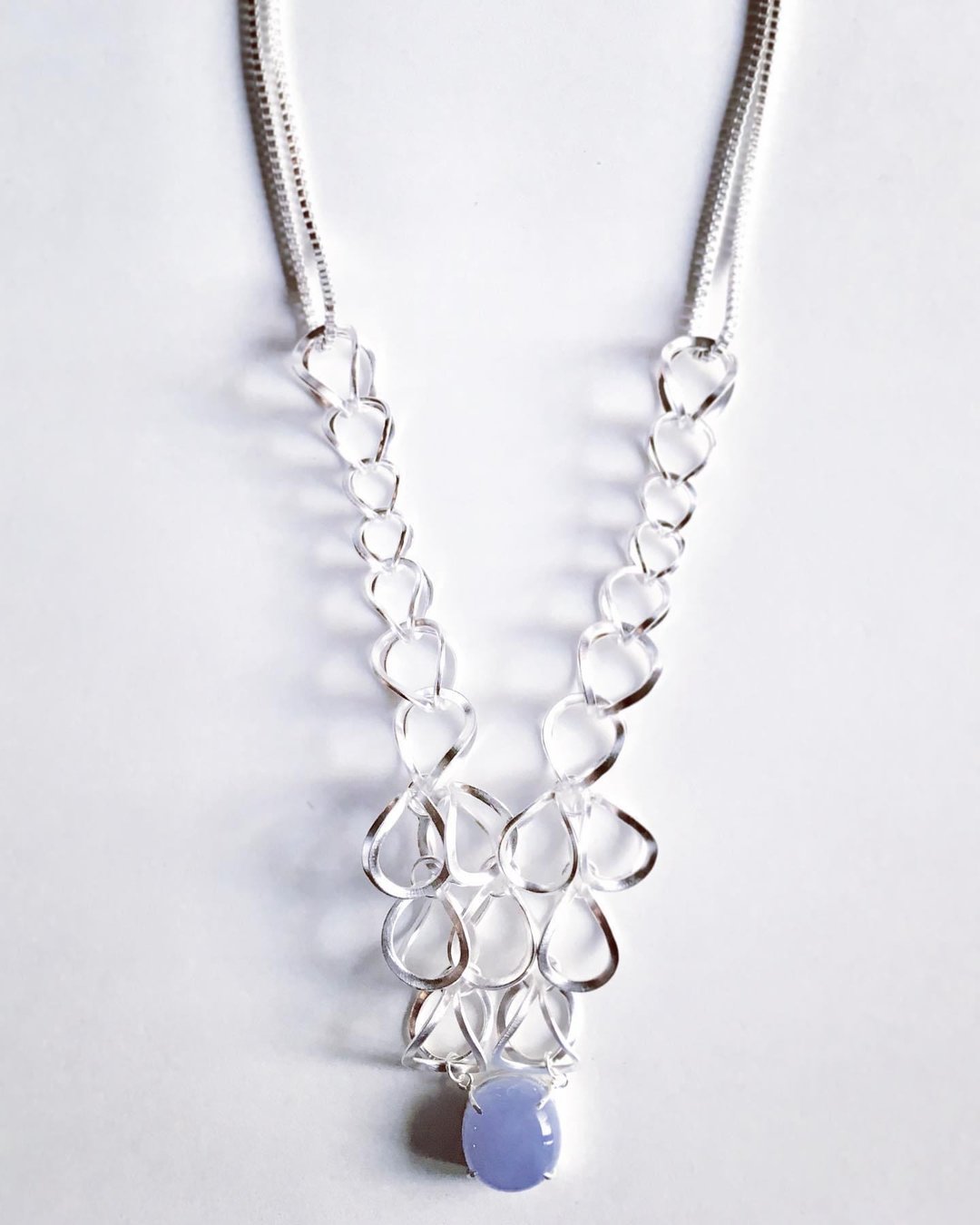 Ripples collection - 项链 - 其他金属 白色