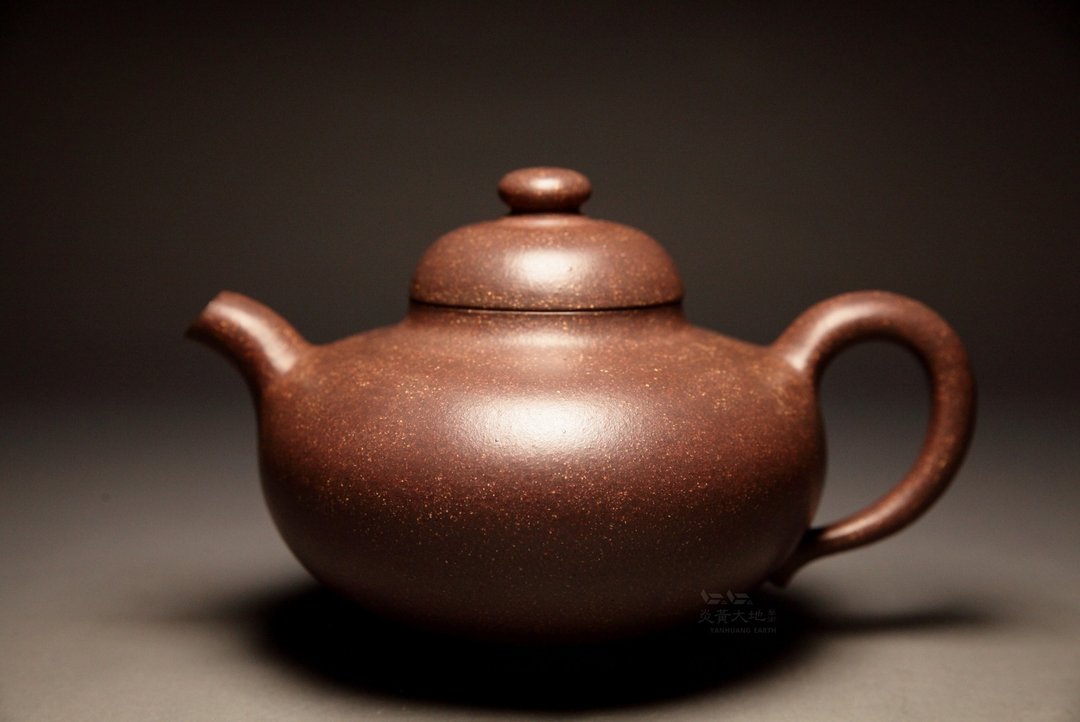 【华颖】 民间实力派 王济刚 纯手工制壶 黄龙山甲泥  530cc - 茶具/茶杯 - 陶 咖啡色