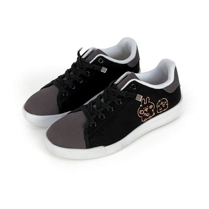 Paidalx卡娜赫拉的小动物漫夜星空休闲鞋不弯腰轻运动鞋-黑夜 - 女款休闲鞋 - 棉．麻 黑色