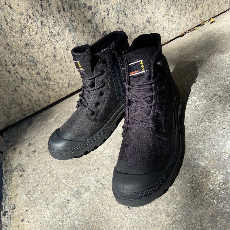 PALLADIUM PAMPA RECYCL LT+ WP+ 拉链防水靴 黑 74066 - 女款休闲鞋 - 其他材质 多色