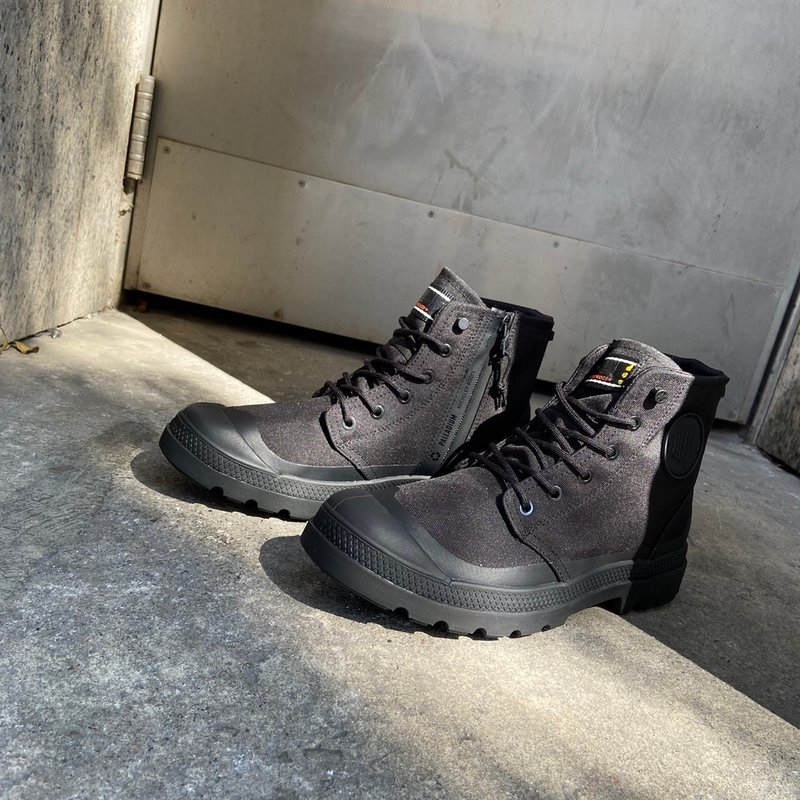 PALLADIUM PAMPA RECYCL LT+ WP+ 拉链防水靴 黑 74066-001 - 女款休闲鞋 - 其他材质 多色