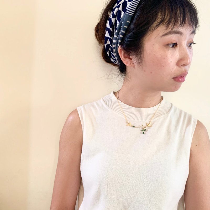 vividesign 创世纪大洪水项链 - 项链 - 铜/黄铜 金色