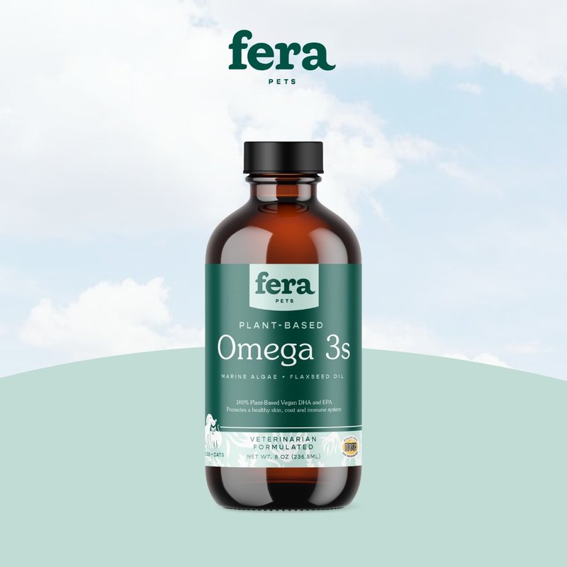 飞乐沛 Fera Pets- 纯素海藻油 Vegan Omega-3、6、9 犬猫专用 - 其他 - 其他材质 