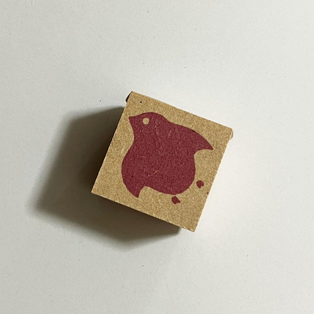 新年贺卡 千鸟格纹 印章 橡皮擦印章 - 印章/印台 - 橡胶 