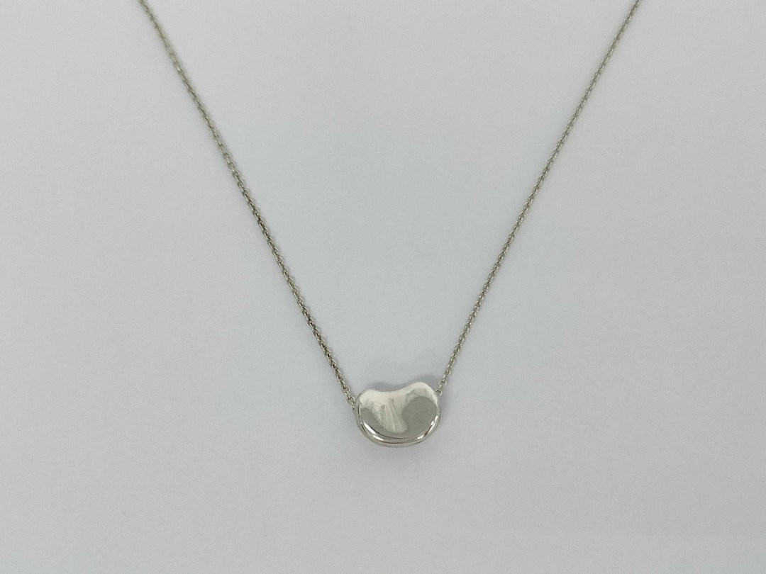 Tiffany&Co. Bean 相思豆纯银项链 日本中古二手vintage - 项链 - 纯银 银色