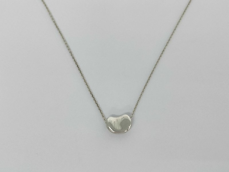 Tiffany&Co. Bean 相思豆纯银项链 日本中古二手vintage - 项链 - 纯银 银色