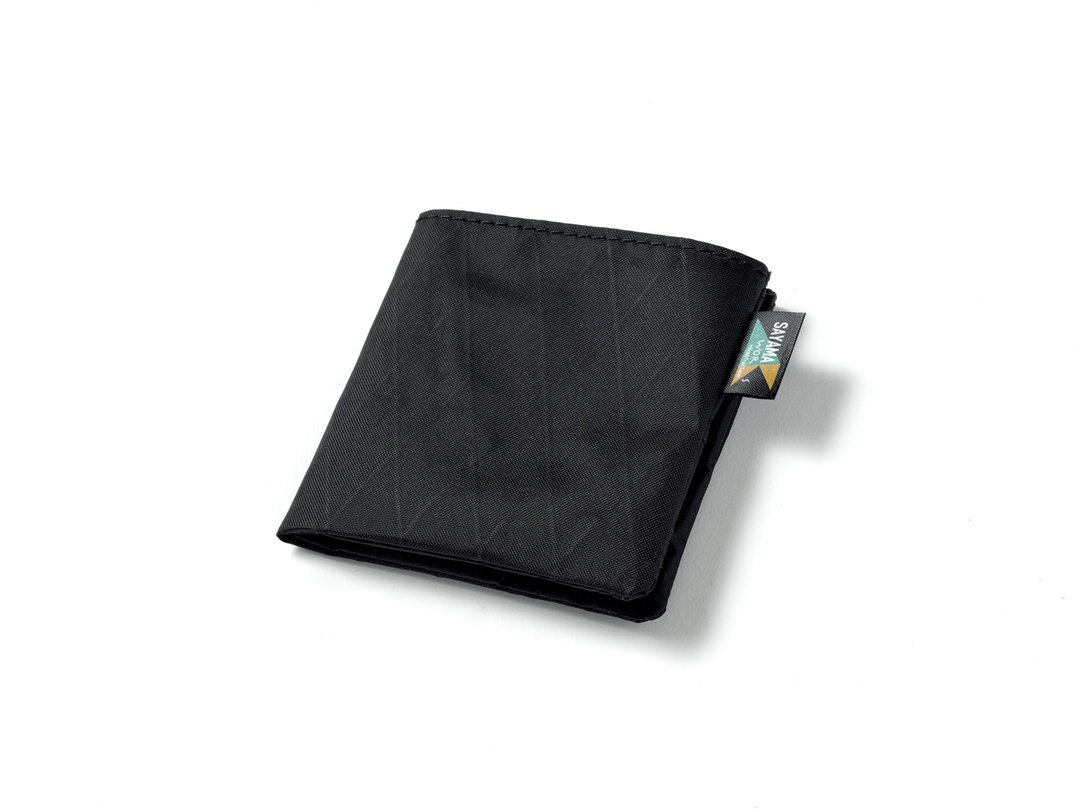 【SAYAMA Works】Minimalist wallet 极简短夹 X pac 黑 - 露营用品 - 其他材质 黑色