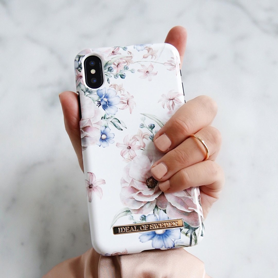 iPhone 北欧时尚瑞典流行手机壳-浪漫花语 - 手机壳/手机套 - 塑料 粉红色