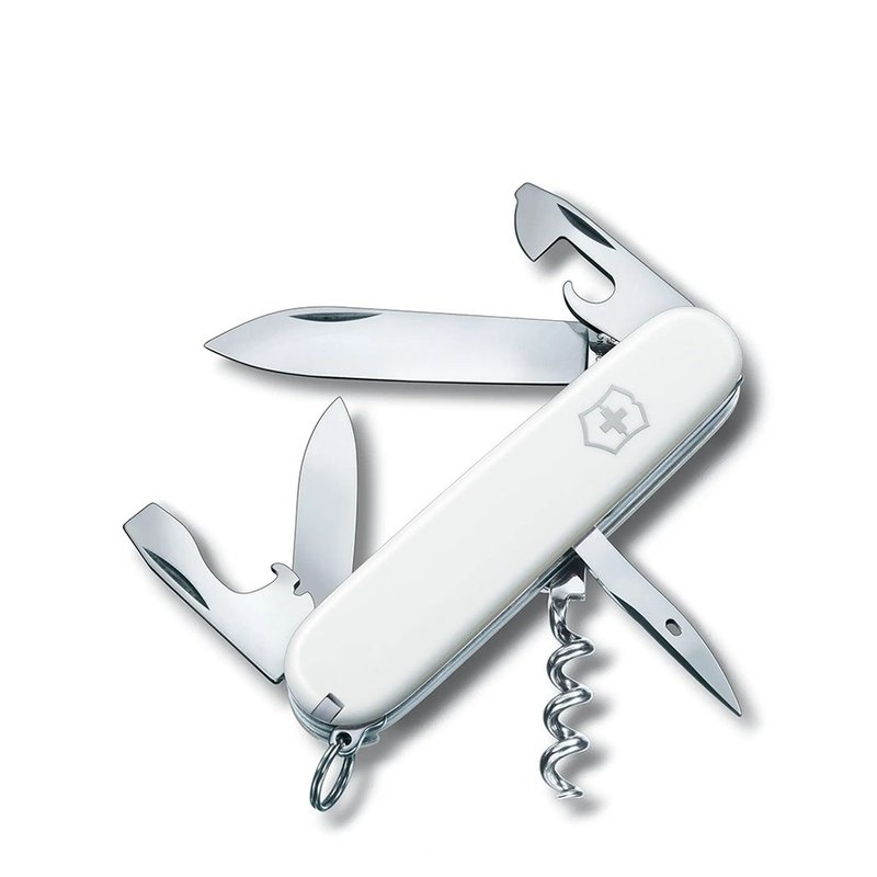 VICTORINOX 瑞士维氏 瑞士刀 Spartan 12用 91mm 白 1.3603.7 - 露营用品 - 不锈钢 白色