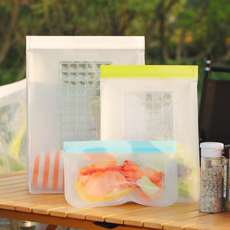 美国 Prepara 食物保鲜密封袋 / 1号袋 / 2入 - 便当盒/饭盒 - 塑料 透明