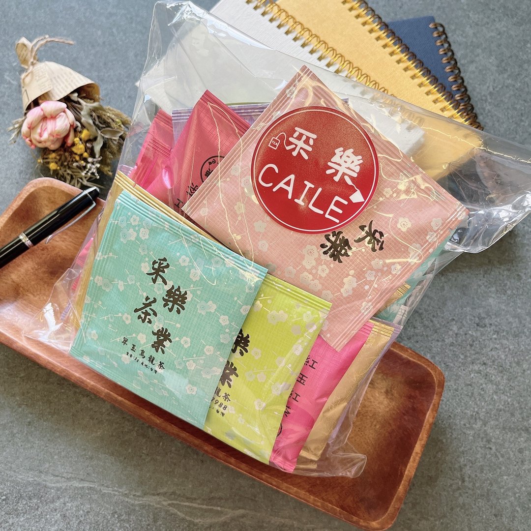 【采乐茶业】综合三角立体茶包45包组 - 每种口味都来5包 - 茶 - 其他材质 多色