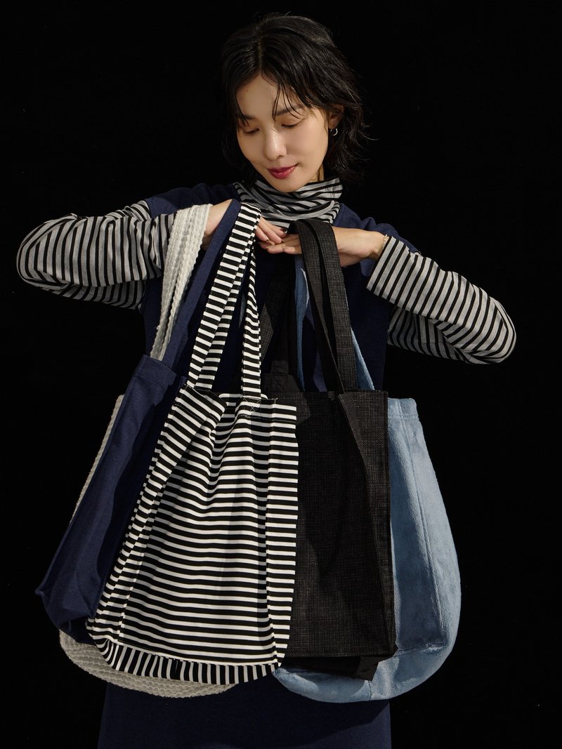 SIEZEN_021_多色手工边料袋 - 手提包/手提袋 - 其他人造纤维 多色