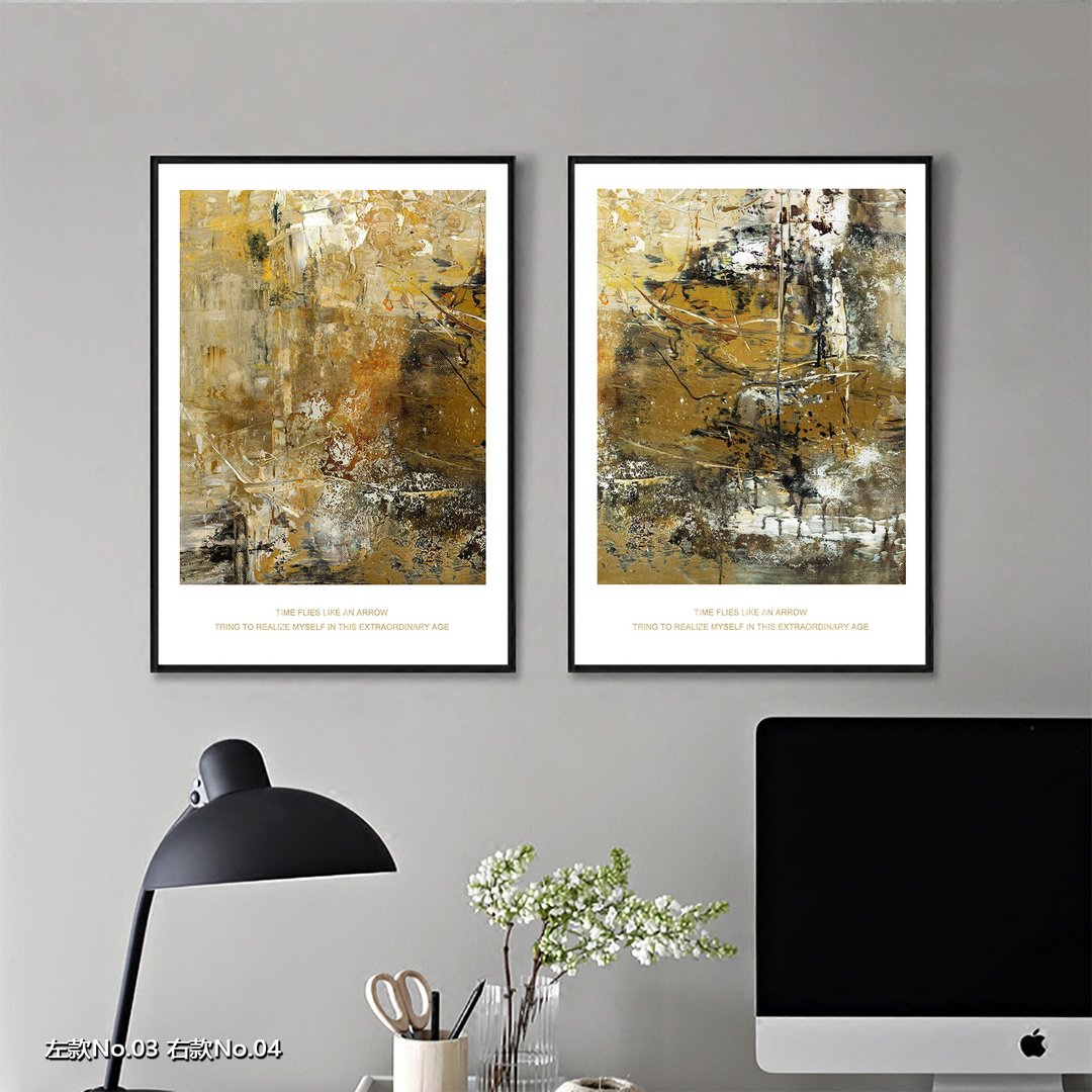 时光谚语 _3 | 艺术微喷 | 挂画 - 海报/装饰画/版画 - 木头 