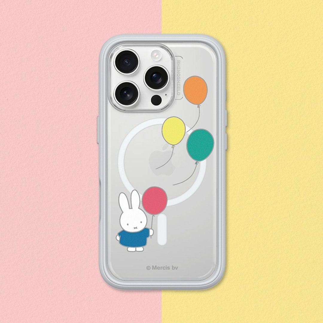 【Pinkoi x miffy】Mod NX(Magsafe 兼容) 两用手机壳 - 气球飘走了 - 手机壳/手机套 - 塑料 多色