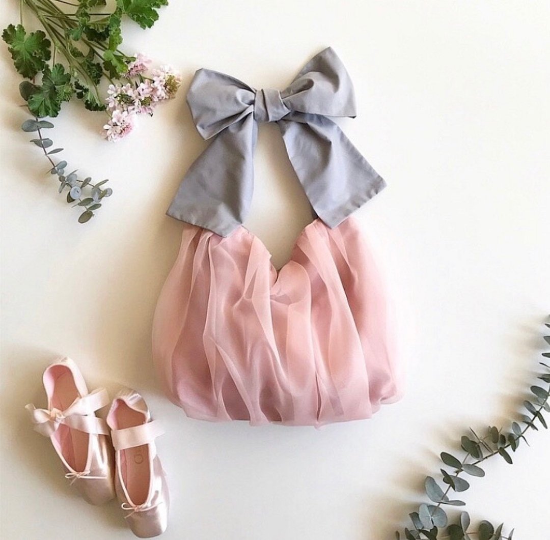 3way ribbon tote bag 　sakura pink - 手提包/手提袋 - 其他人造纤维 粉红色