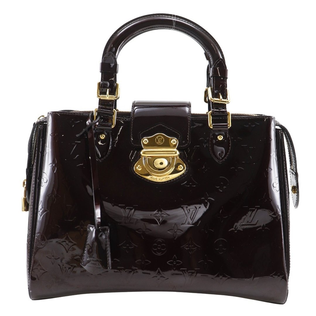 【日本直送】LOUIS VUITTON Melrose 手提包 Avenue M93757 Monogram Vernis 紫红金 女仕【二手】 - 手提包/手提袋 - 真皮 红色