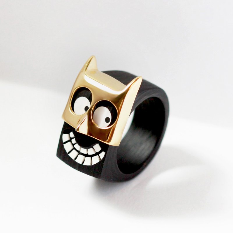 Batta - 戒指 - 防水材质 金色