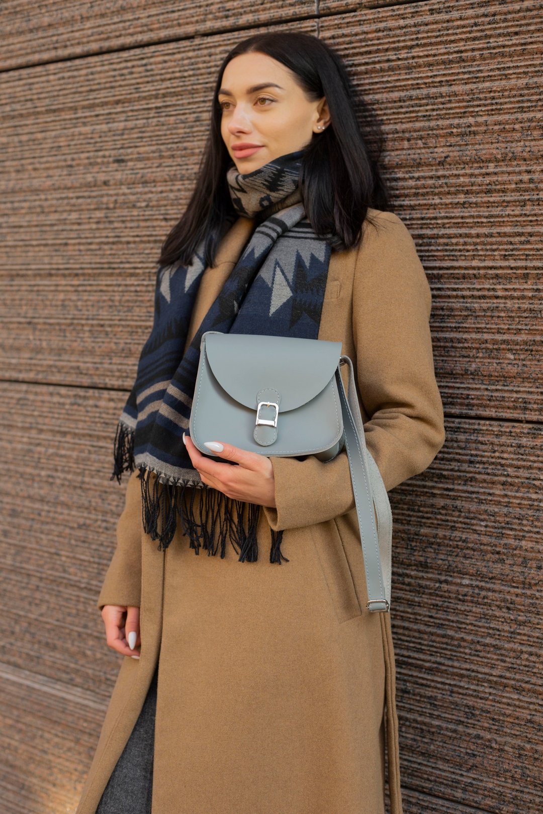 Leather crossbody bag, leather purse, cross body bag - 手提包/手提袋 - 真皮 多色