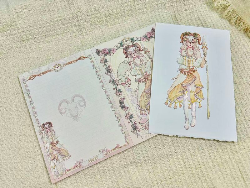 白羊座系列B5拍纸本 港澳台专用配送 - 便条纸/标签贴 - 纸 多色