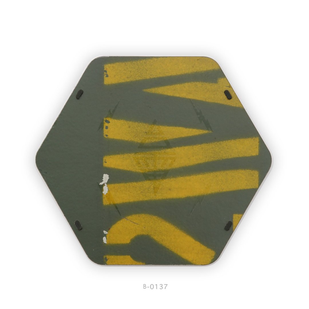 台电热垫【喷漆字】B-0137 退役变电箱再制计划 - 餐垫/桌巾 - 其他金属 绿色