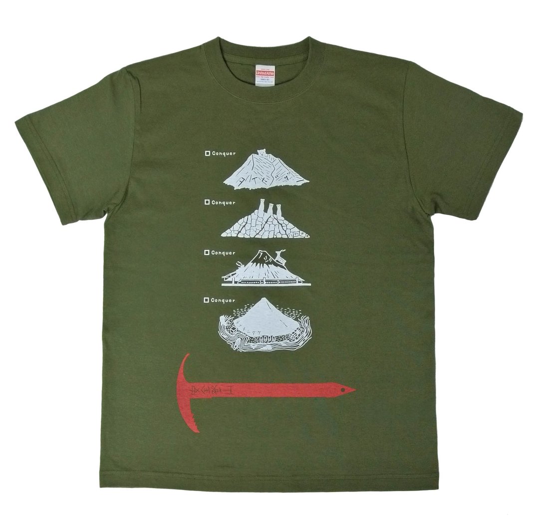 Safety Climbing T-shirt Men's - 男装上衣/T 恤 - 其他材质 绿色