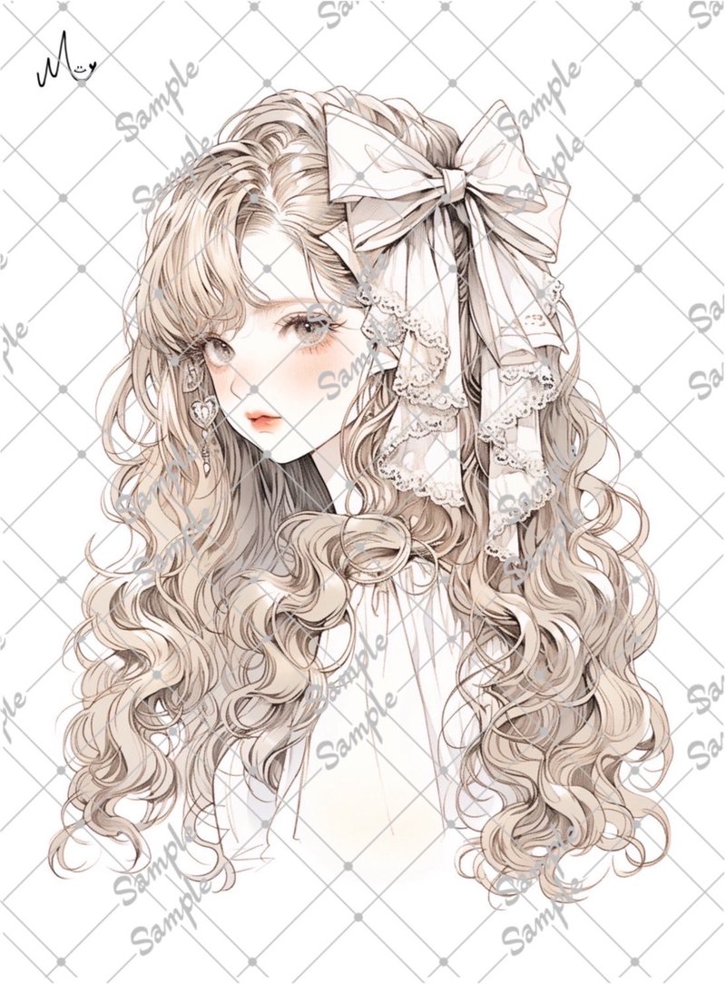 原创人物贴纸 9月新款 - 贴纸 - 纸 