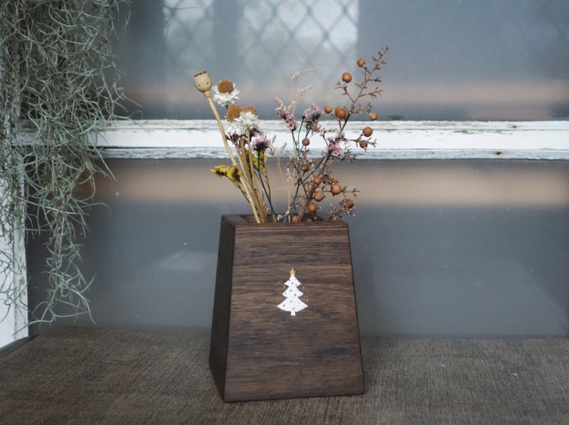 ShouZhuo handmade---手绘笔筒 - 笔筒/笔座 - 木头 黑色